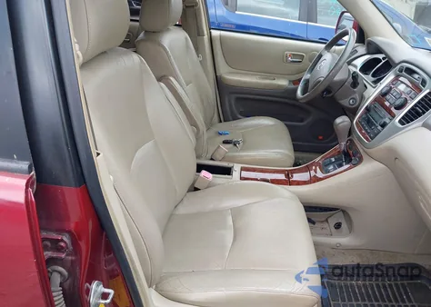 2004 Toyota Highlander Limited V6 from USA, damaged, VIN JTEEP21A740052361